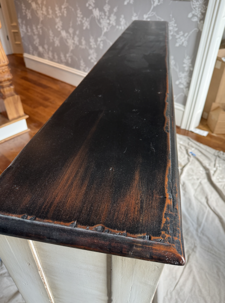 Entry Table Makeover